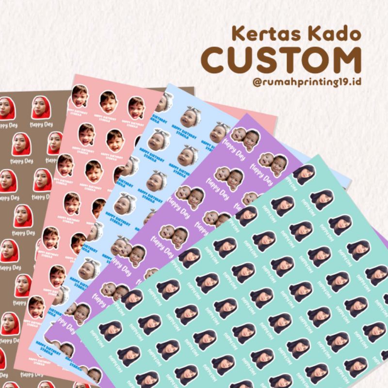 

KERTAS KADO CUSTOM (3 lbr A3)