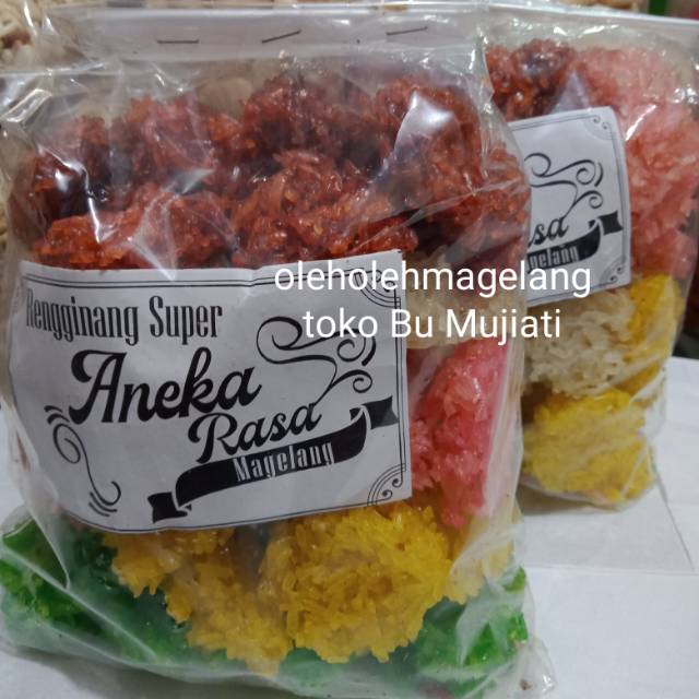 

Rengginang ketan aneka rasa