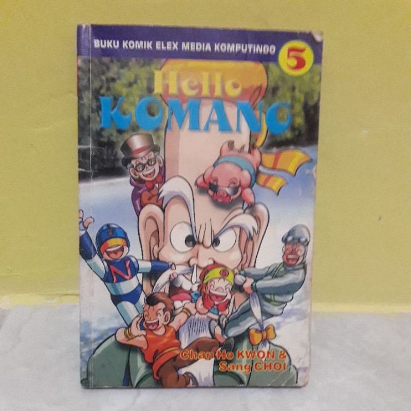 Komik hello komang 5 (kungfu komang)