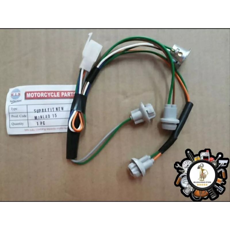 Kabel Soket / Fiting COP Lampu Depan Honda Supra Fit New
