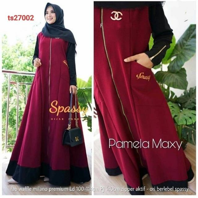 Gamis Spassy Pamela Maxy