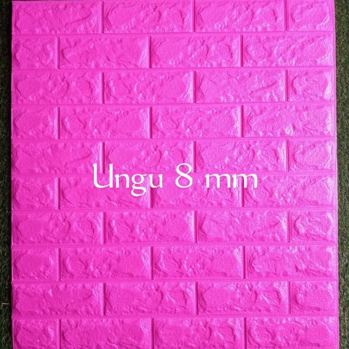 Wallpaper Dinding 3D Foam Sticker Tebal