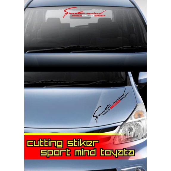 cutting stiker Sport mind DAIHATSU