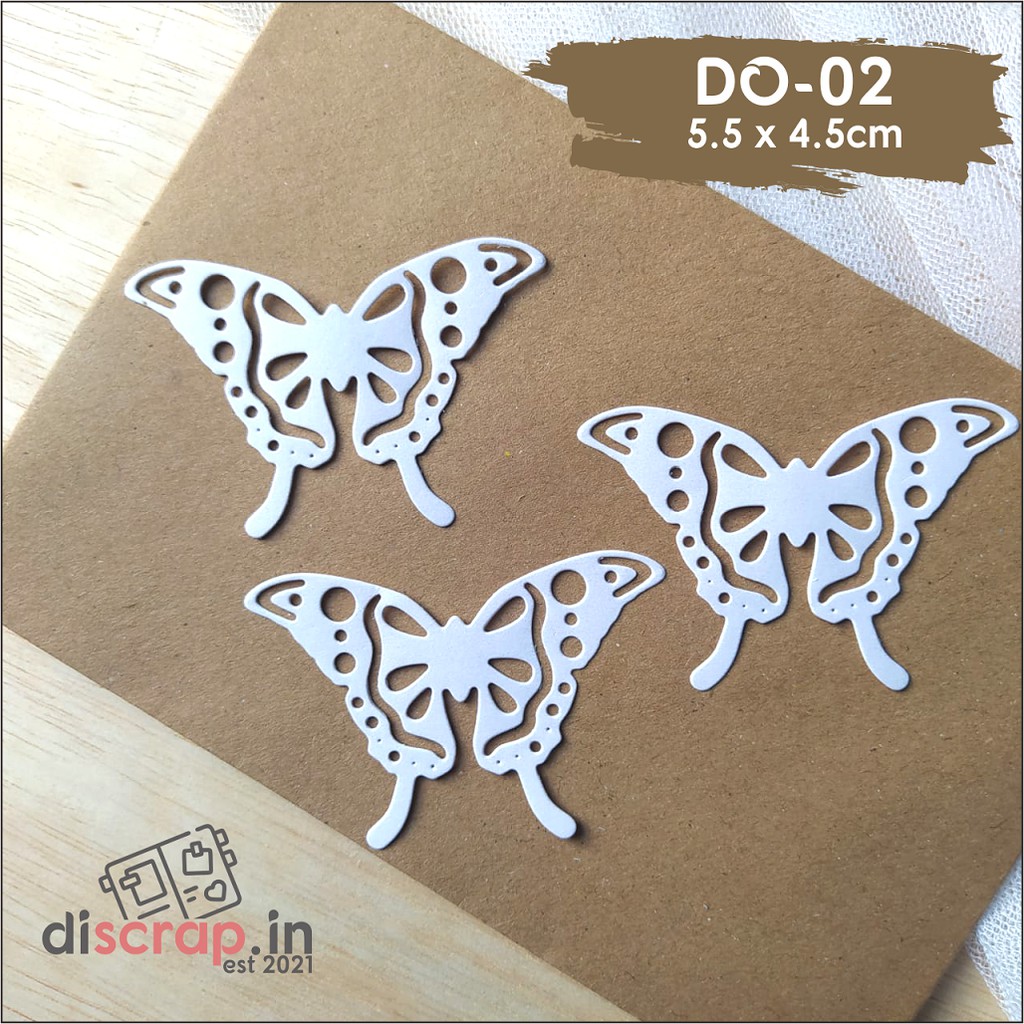 

(DSP) 1 SET/3PCS KUPU-KUPU SERI II DIES OUT/DIES CUT/HIASAN SCRAPBOOK /HIASAN MAHAR/HIASAN JURNAL