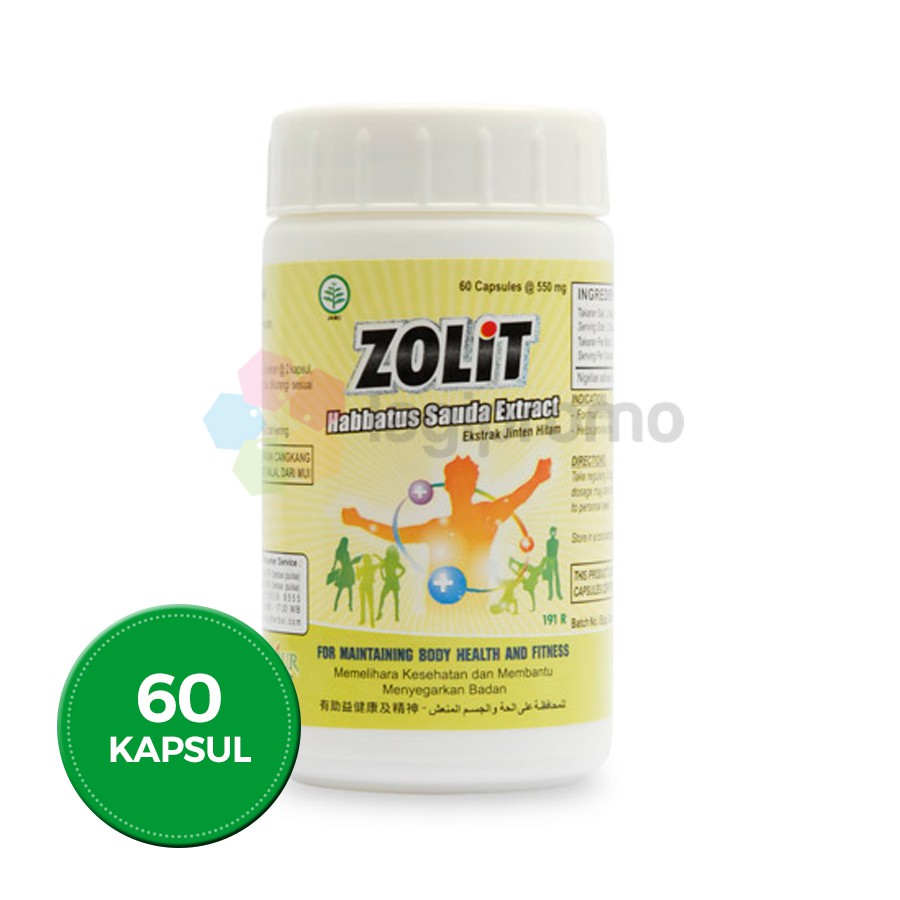 

Borobudur Herbal Zolit 60 Kapsul Memelihara Kesehatan & Membantu Menyegarkan Badan Alami