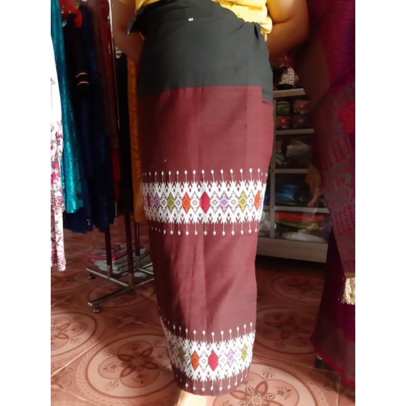 Rok Lilit Tenun Bangkok Maron