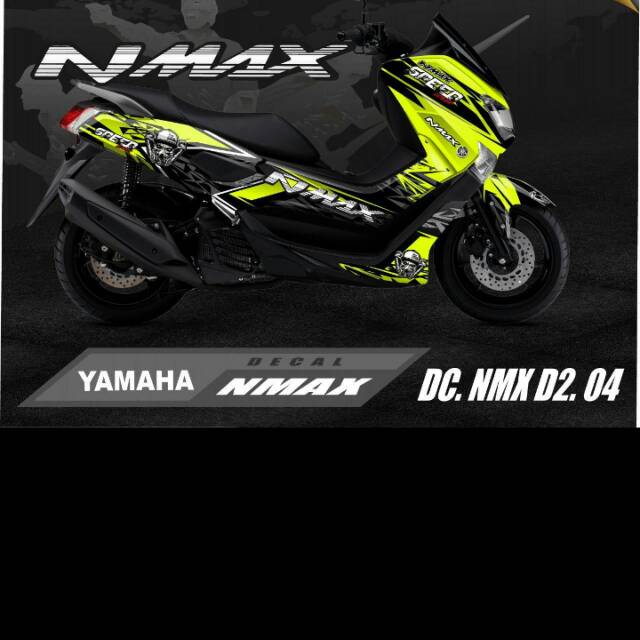 Decal Nmax Full Body - Stiker/ sticker Dekal NMAX 2020 Desain