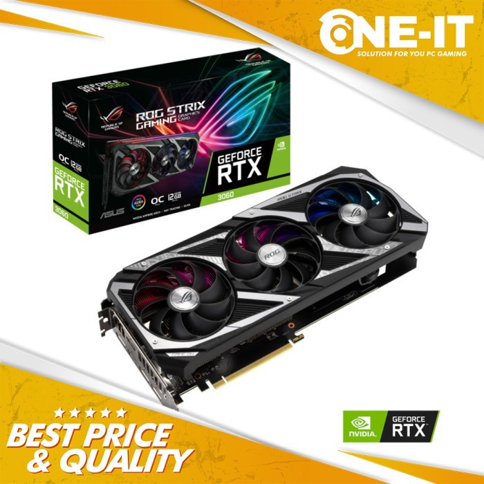 VGA ASUS ROG STRIX RTX 3060 OC 12GB