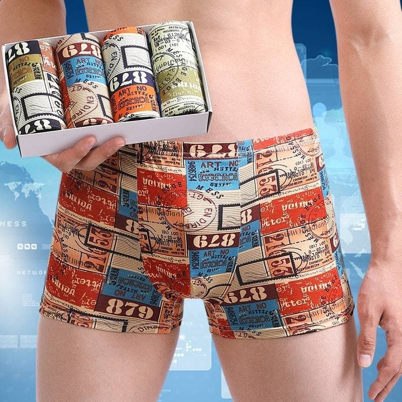 LIKESUN CD30 (1 box isi 4 pcs)  BOXER COWO CELANA DALAM PRIA DEWASA BOXER SPORT HIGH QUALITY PREMIUM