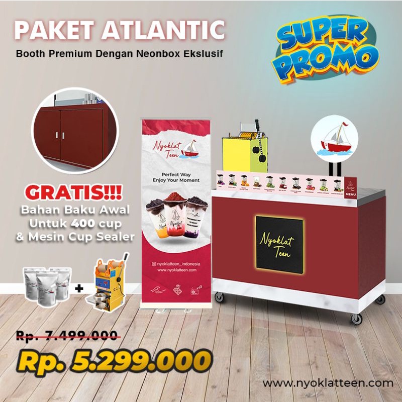 

Paket Atlantic Nyoklatteen Super Promo