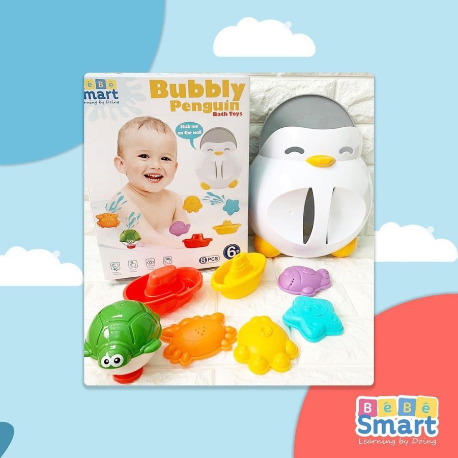 Bebe Smart Bath Toys BBS806/07 / Mainan Mandi isi 6 / 8