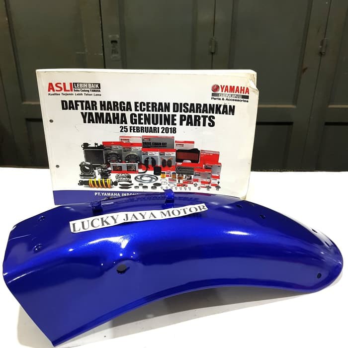 Slebor Spakbor belakang Rear fender Rxking Rx king Hijau Biru Hitam-1