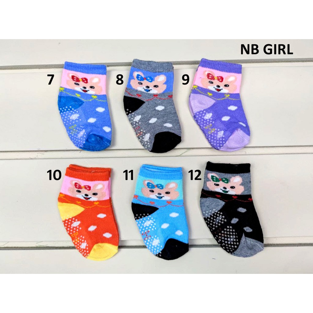 Kaos Kaki Bayi New Born Boy Girl Kaos Kaki Motif Lucu