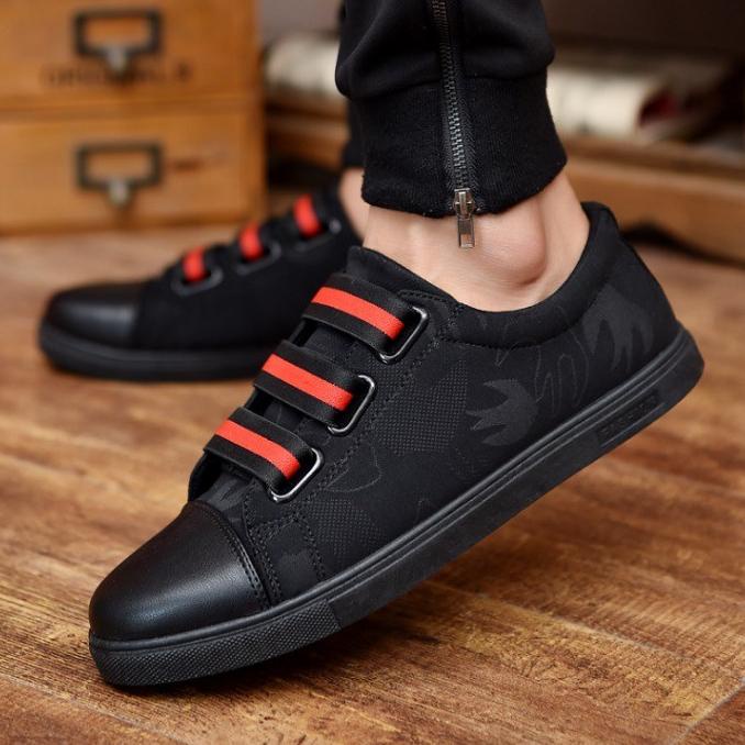 SALE SEPATU PRIA AGC114804 SNEAKER PRIA TANPA TALI XN CBV365452