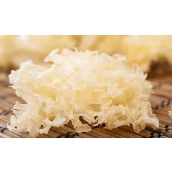 

Promo Awal tahun Yin Er Yiner Jamur Putih Kering Bai Mu Er White Fungus 1 Buah 20g+ Diskon