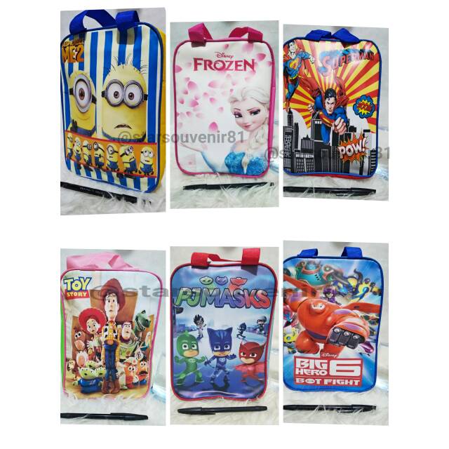 

Tas kitab tenteng souvenir anak