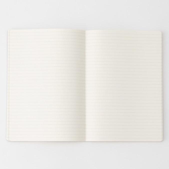 

MUJI OPEN-FLAT LINE NOTEBOOK /NOTE BOOK - BUKU NOTES GARIS