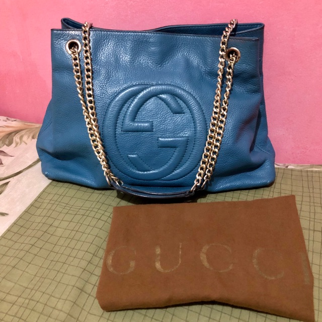 Tas Gucci authentic preloved bekas second shoulder branded