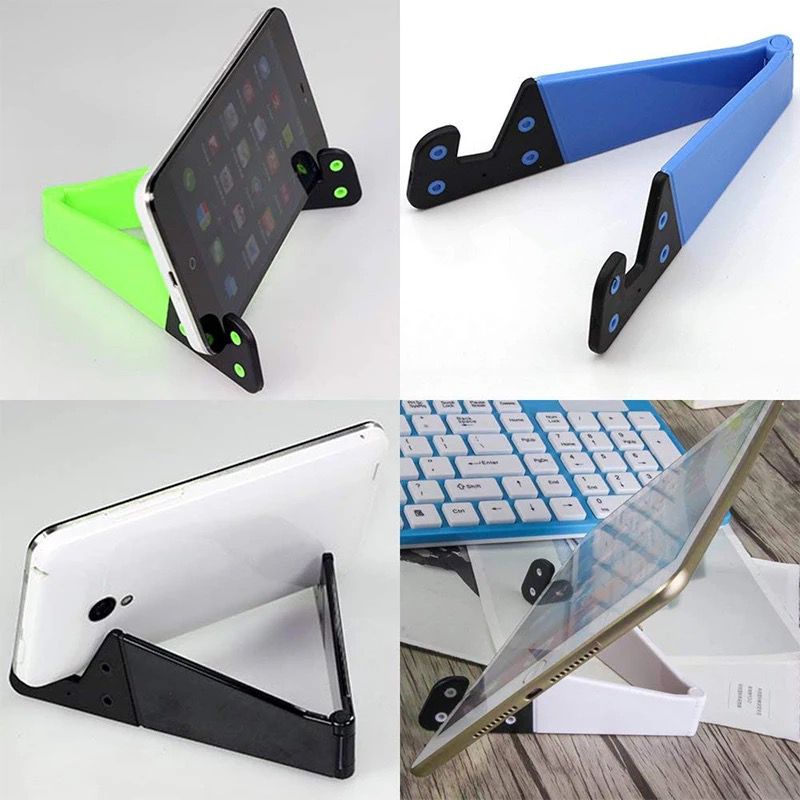 STAND HOLDER HP UNIVERSAL PHONE HOLDER HP BENTUK V / DUDUKAN HANDPHONE