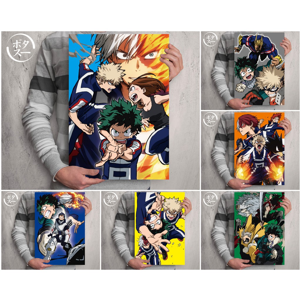 Koleksi Poster Anime Boku no Hero Academia / My Hero Academia Season 2 - Size A3+