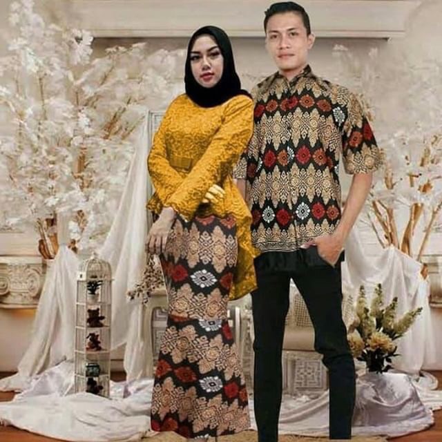 RESTOCK JC Cp corneli / Couple batik kebaya modern / Cp Wisnu