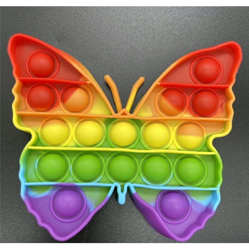 POP IT MAINAN ANAK VIRAL | DIAMETER 11-12 CM-Kupu