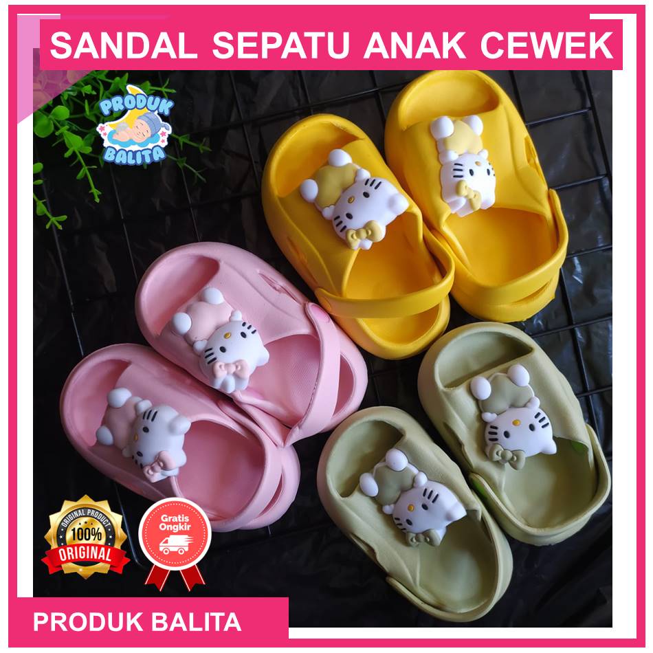 Sepatu Sandal Anak Bayi Balita Perempuan Laki-laki Sandal Slop Anak Karakter Terlaris