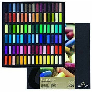

SALE READY STOCK Rembrandt soft pastel half size 90 - crayon 90 warna