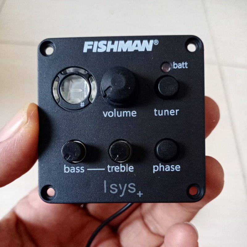 egualizer, preamp  gitar fishman Isys