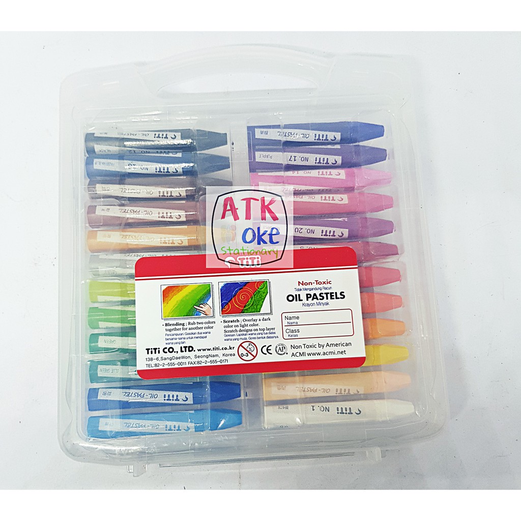 

H7Y Crayon Titi / Titi JOYKO Oil Pastels Ti-P-24S 24