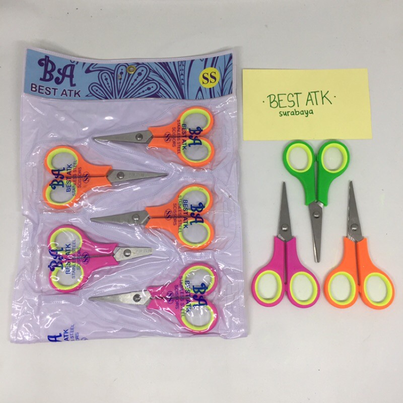 

Gunting kecil SS Best atk 4 inch