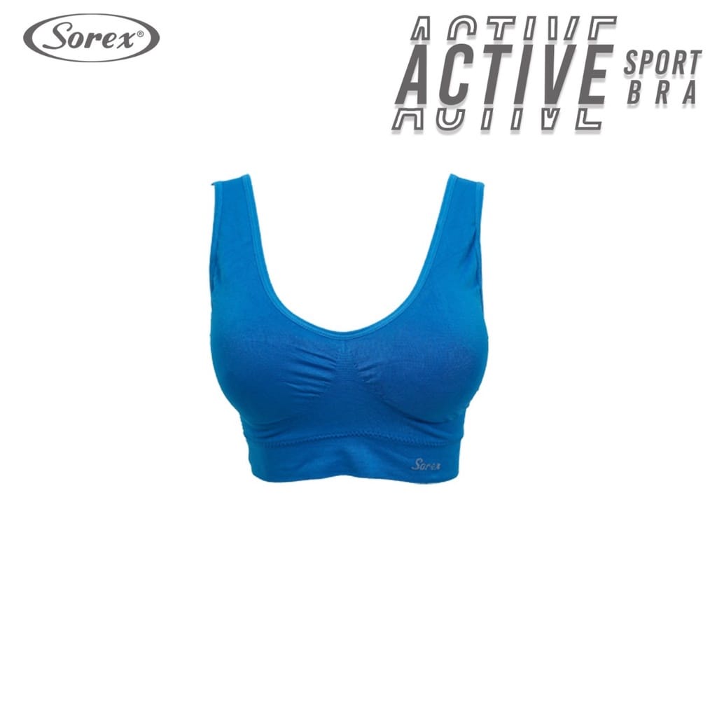 BH Sorex Bra Sport Polos Busa Tanpa Kawat size kecil - Olahraga strecth Freesize Active sport bra BH SP 021 - Bisa COD / Bayar di tempat