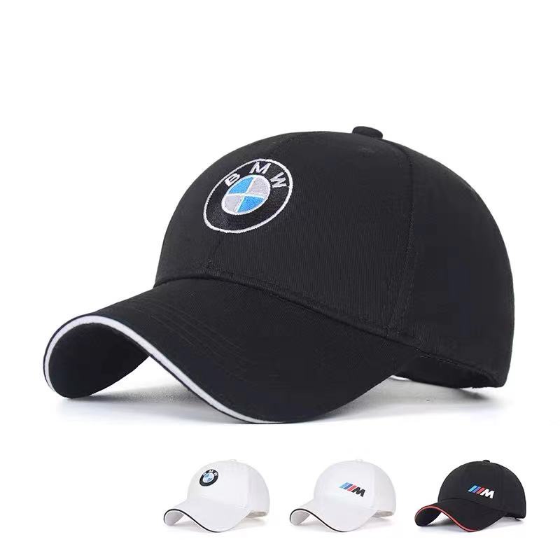 Topi mobil MG BMW M3 Golf F1 Ferrari Polo Racing Hitam Bisbol Trucker Pria Topi Topi