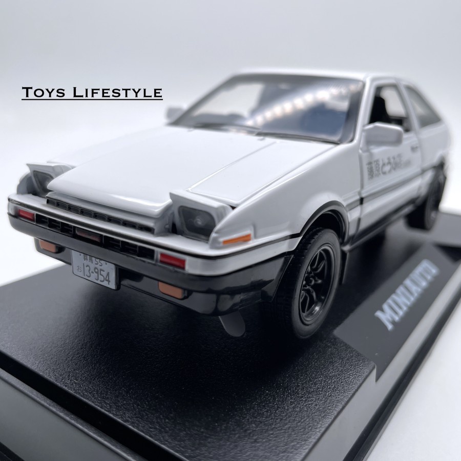 Mobil MiniAuto Diecast - Toyota Trueno AE86 Initial D Skala 1:32