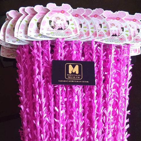 Bendera Aqiqah Custom