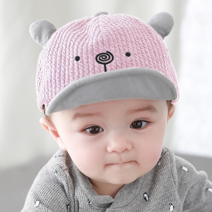 Topi bayi lucu baseball cap for newborn Topi bayi newborn