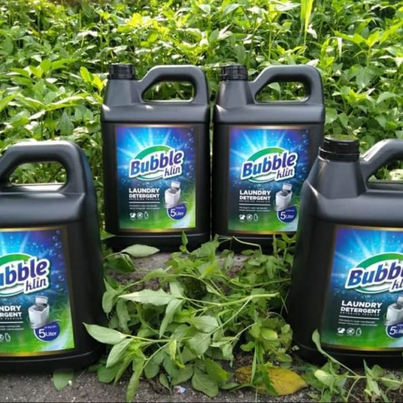 Jual BUBBLE KLIN Detergent Cair by TWINKLE 5 Liter Shopee Indonesia