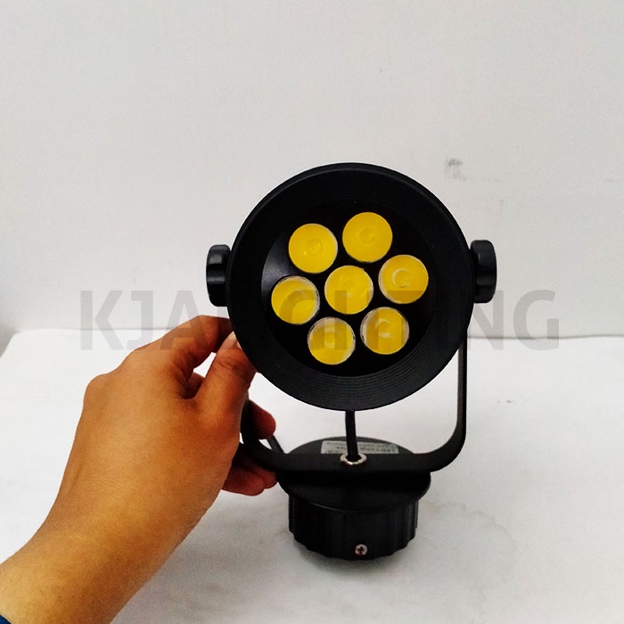 VACOLUX TRACKLAMP TEMPEL LED 7W WARM WHITE VL-2111A BODY HITAM