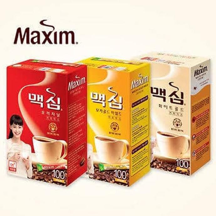 

Maxim Coffee Korea isi 100 - Mocha Kuning