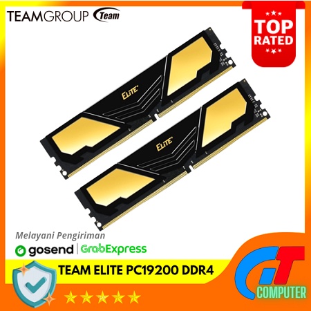 RAM TEAM ELITE DDR4 PC19200 2400MHZ 16GB (2X8GB) TPD416GM2400HC16DC01