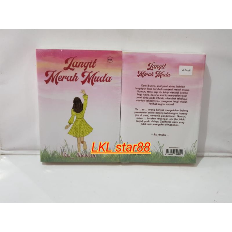Buku/Novel Langit Merah Muda by Ra Amalia