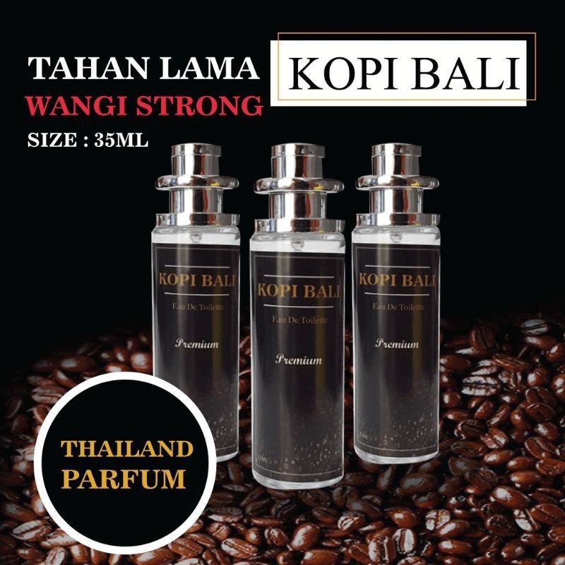 Parfum thailand Premium 35 ml Black coffe ( Kopi Bali )