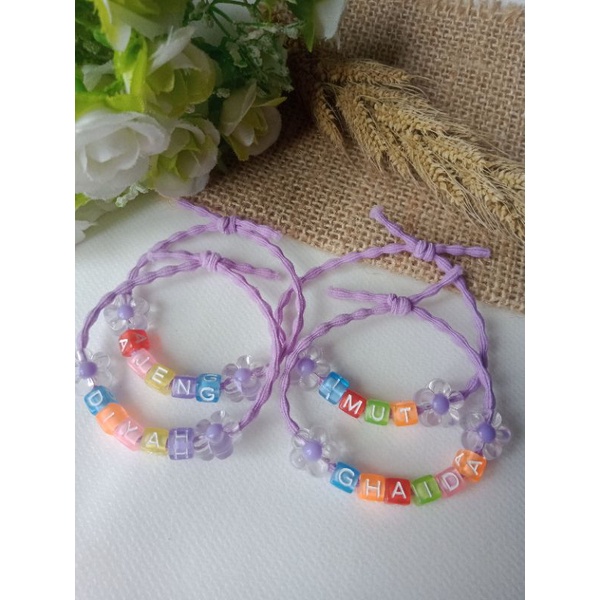 Gelang/ikat rambut costum