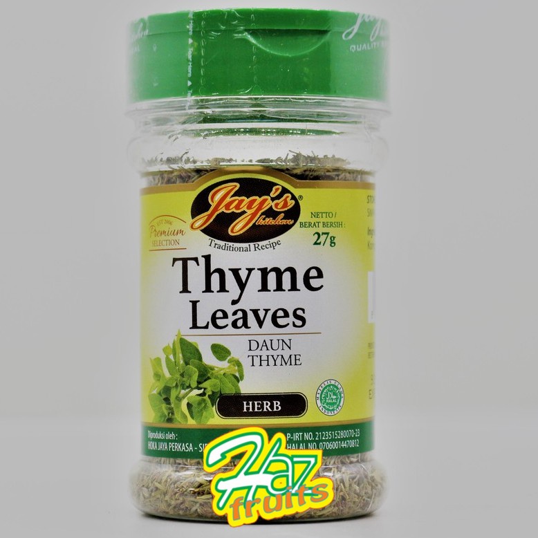 

JAY'S THYME 27 GRAM