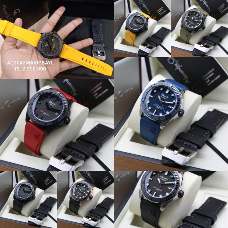 JAMTANGAN ALEXANDRE CHRISTIE AC 3042 / AC3042 OTOMATIS ORIGINAL