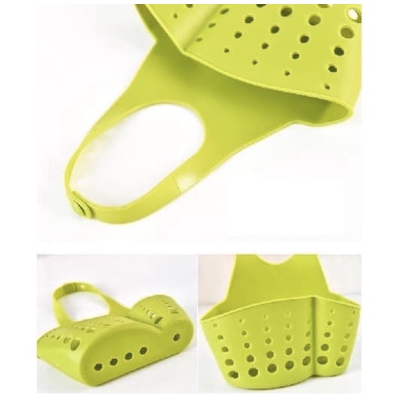 tempat spons dan sikat dikran bahan silicon (warna random)-3