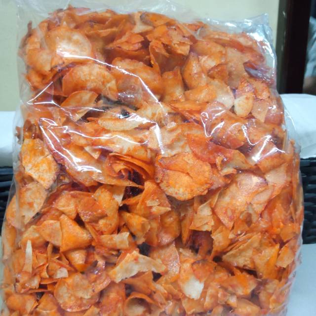

Kripik singkong balado ( pedas manis )
