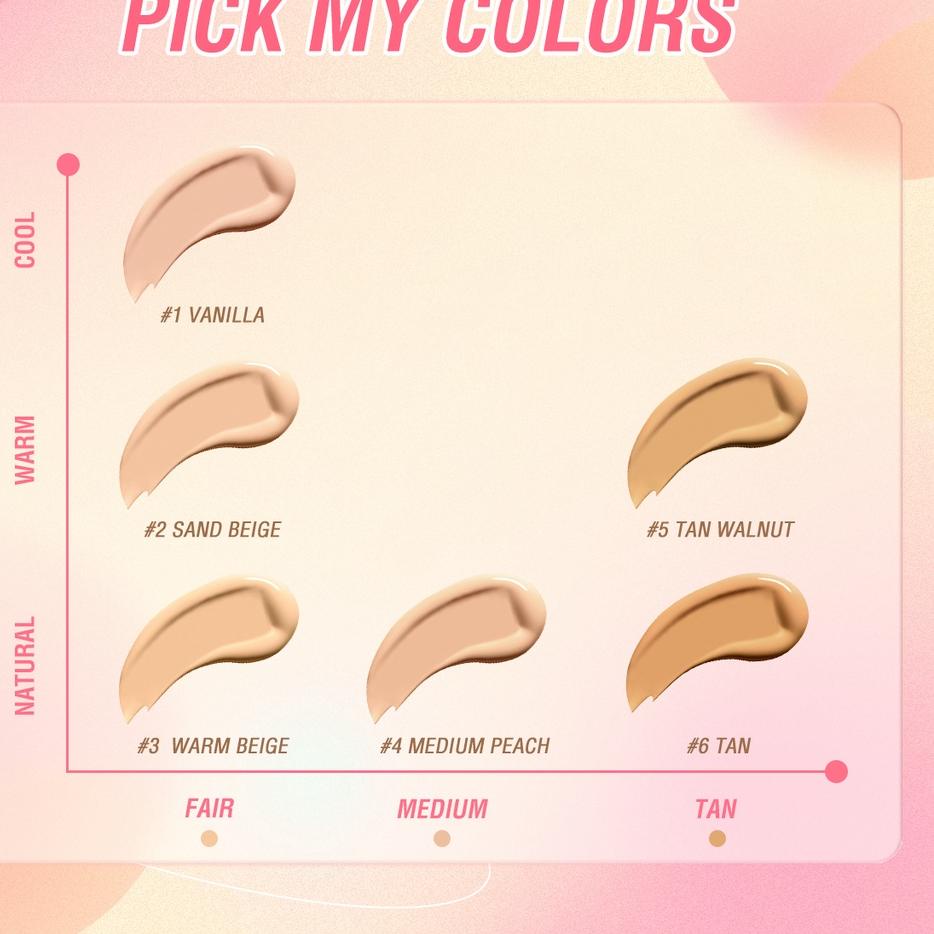 ◙ Pinkflash Lasting Matte Foundation / Concealer Original ⅎ