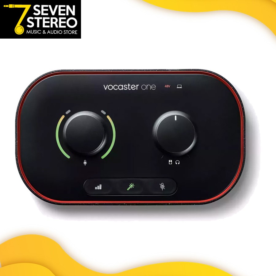 Focusrite Vocaster One Podcast Soundcard Interface