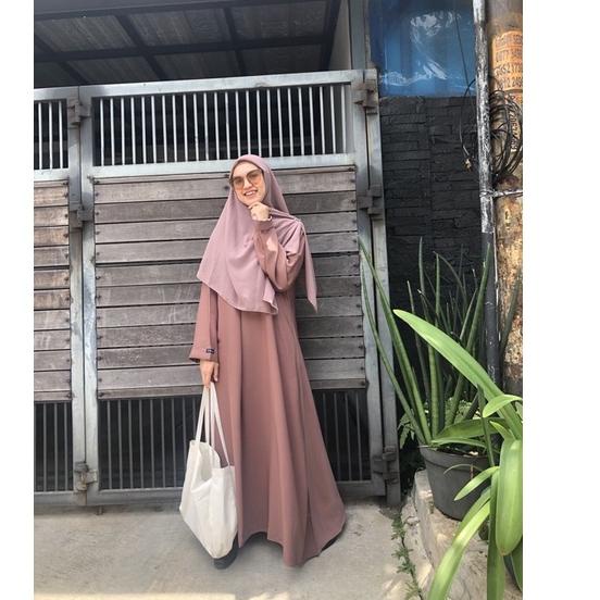 Murah Meriah Abaya HItam Abaya Syari Abaya Turki Abaya Jetblack Abaya Basic Abaya Polos ZAHRA